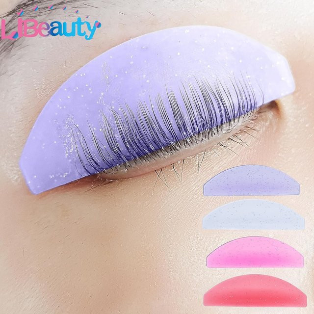 Libeauty Silikon-Wimpernperm-Pads, Purple, Unisex - Bild 1