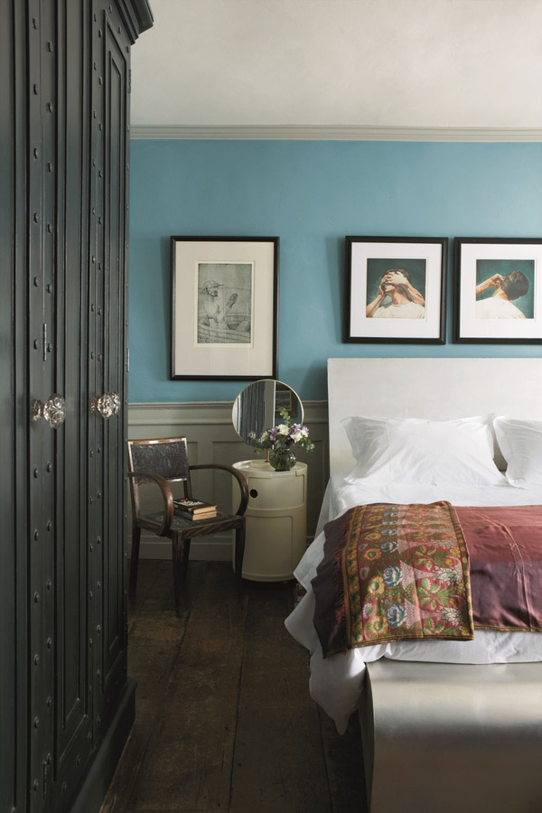 Farrow & Ball Estate Emulsion Wandfarbe Berrington Blue 14 in Blau-Grau, 5 l - Bild 1