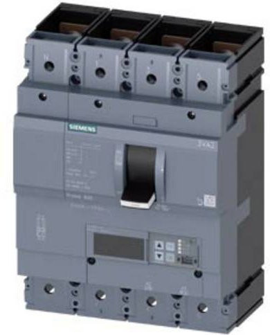 Siemens 3VA2463-5KP42-0AA0 Leistungsschalter in Grau mit einem Einstellbereich von 250 - 630A und einer maximalen Schaltspannung von 690 V/AC - Bild 1