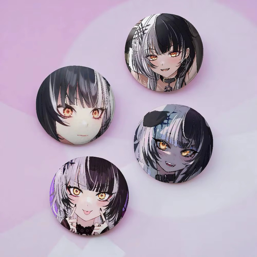 KAYOU Brosche, rund, Cartoon S-Shiori N-Novella - Bild 2