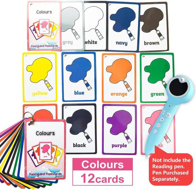 Kidsly Englische Wörter Karte Tasche, Lernkarten, Lernspielzeuge - Bild 1