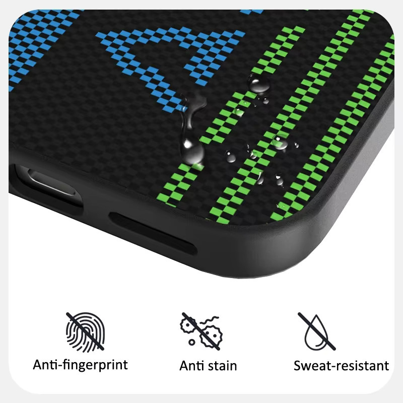 Micro-Relief MagSafe Schutzhülle für Google Pixel 10, Pixel 9 Pro XL und Pixel 9A mit Metall-Linsenrahmen und stoßfester Hartschale in Multicolor - Bild 4