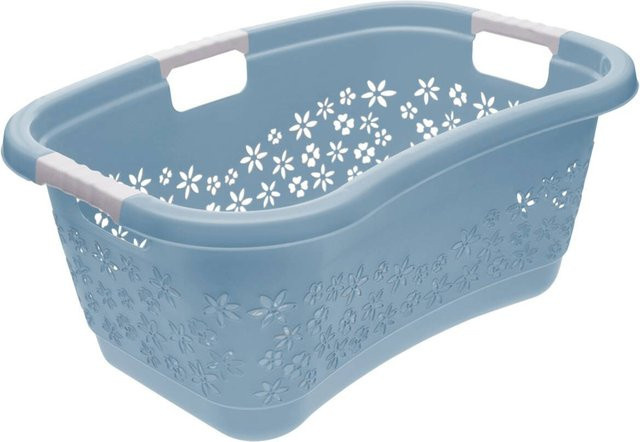 Keeeper Wäschekorb Blau B/H/L: 45 x 65 x 28,5 cm - Bild 1