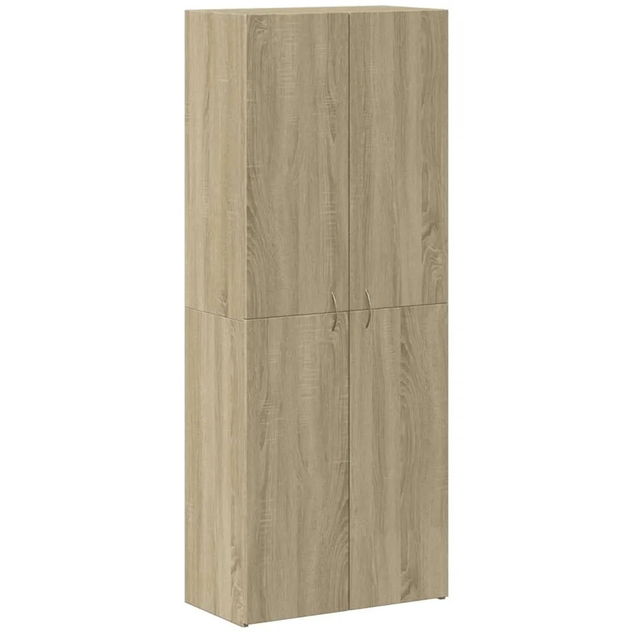 vidaXL Aktenschrank Sonoma-Eiche in Braun aus Holzwerkstoff, B/T/H: 60 x 32 x 153 cm - Bild 2
