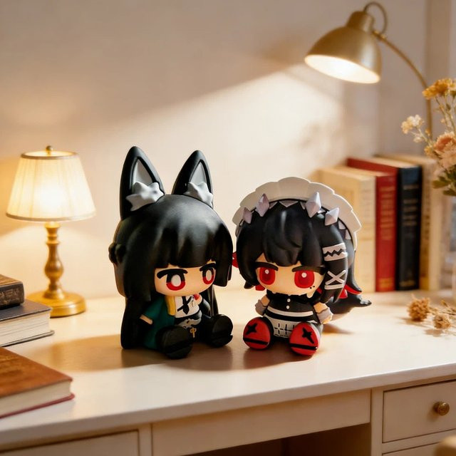 miHoYo Zenless Zone Zero Ellen Joe Hoshimi Miyabi Asaba Yuma, Chibi-Figuren, Anime-Spiel-Modellfiguren, Einzelfigur - Bild 1
