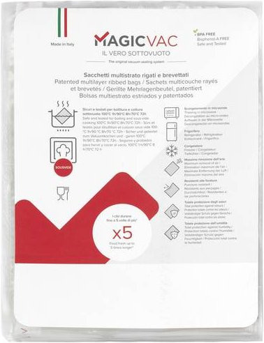 Magic Vac ACO1036 Vakuumbeutel transparent B: 30 cm, H: 40 cm - Bild 1