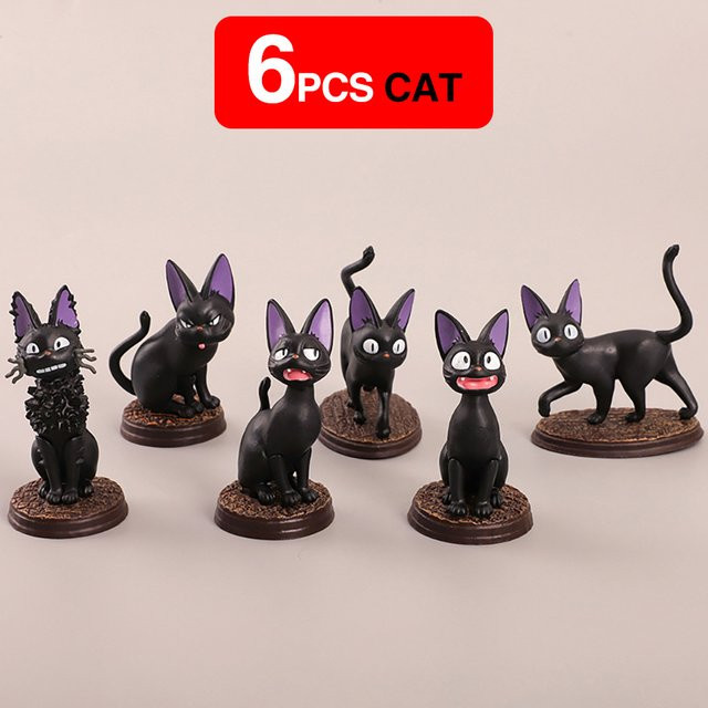 Bandai Schwarze Katze Figur, Actionfigur, 6-teiliges Set - Bild 1
