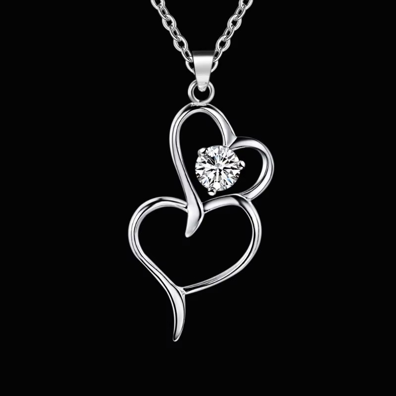 SAY Halskettenanhänger 925 Silber, Zirkonia, Damen - Bild 4