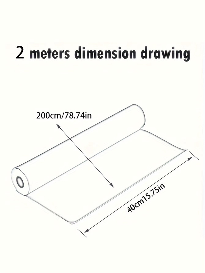 Selbstklebende Tapete mit geometrischem Muster in Blau, ölbeständige Fliesentapete für Küche und Badezimmer, 1 Rolle - Bild 6