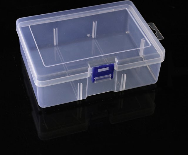 Luckyiasv Transparente Kunststoffbox zur Aufbewahrung von Werkzeugen und Schraubendreher-Bits, wasserdicht und staubdicht - Bild 1