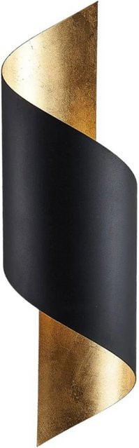 Lindby Wandleuchte Vanni Modern Schwarz aus Metall 1-flammig E27 - Bild 1