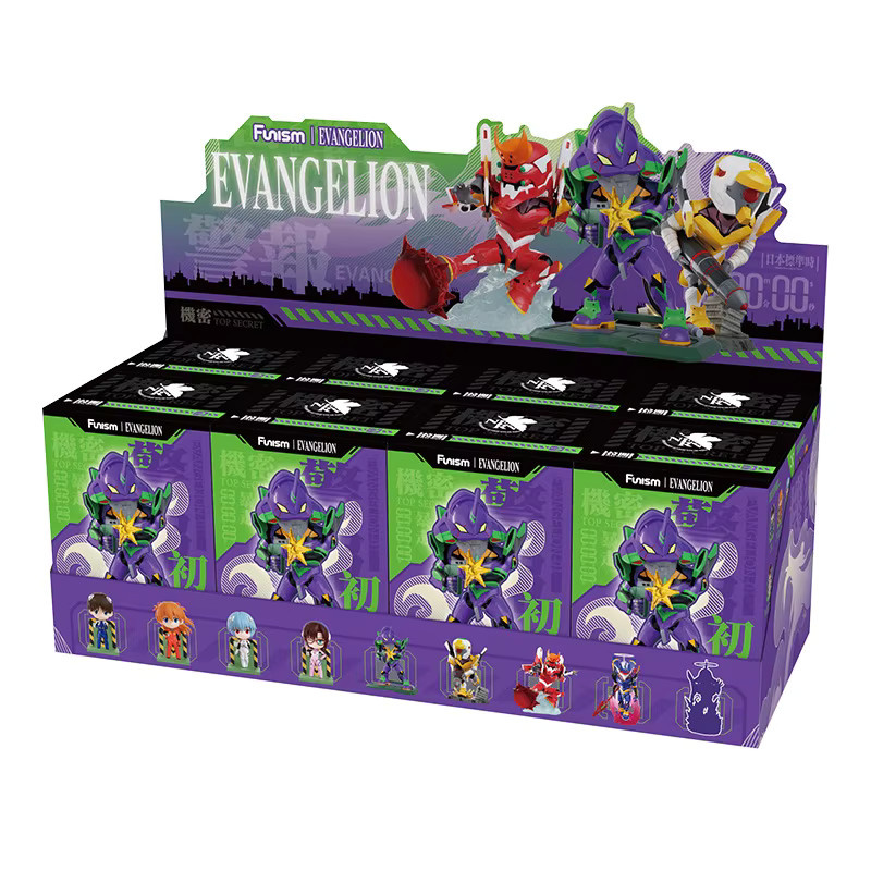 Funism Neon Genesis Evangelion Einheit 01 Blind Box Sammelfigur, PVC Q-Version - Bild 4