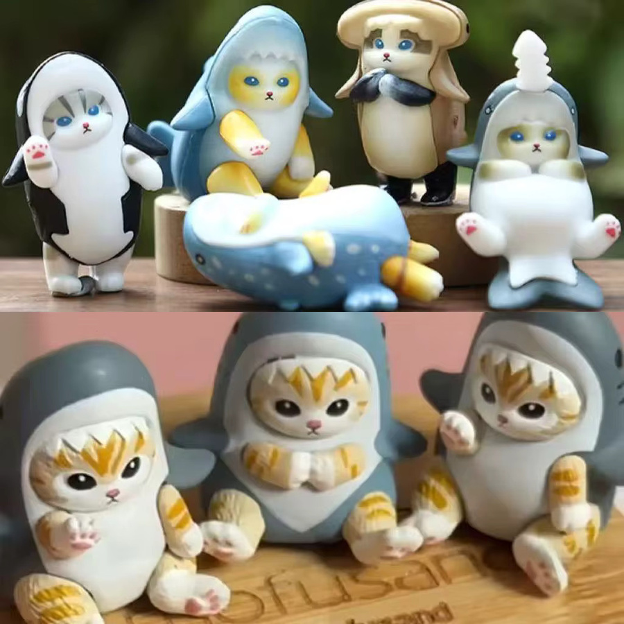 Mofusand Hai-Katze Meerestiere, Actionfiguren, Einzelfigur - Bild 2