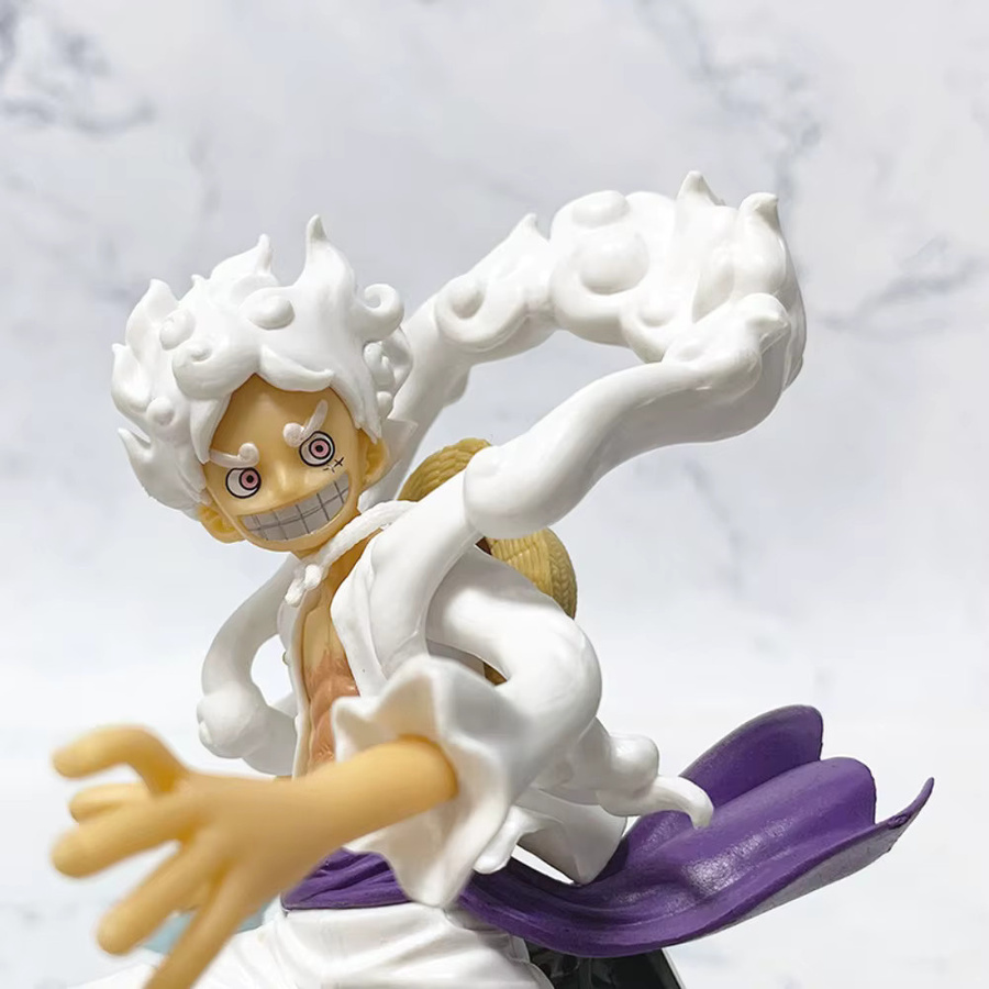 Bandai One Piece DXF Sonnengott Nika Ruffy Puppe, 18 cm, Kunststoff - Bild 3