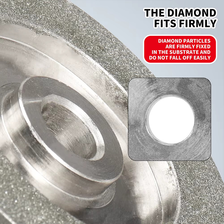 NuoDunco Diamant Schleifscheibe 78 mm für 45 Grad Winkel Schleif- und Schneidwerkzeuge - Bild 2