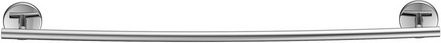 LENZ Badetuchhalter FLAME in Chrom Silber zur Montage durch Kleben oder Bohren - Bild 1