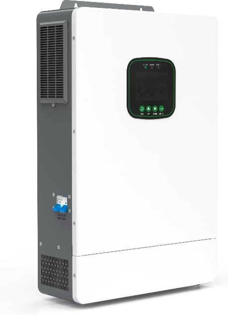 Dreiphasiger Netzunabhängiger Hybrid-MPPT-Wechselrichter mit 93% Effizienz, 220/230VAC Eingang, 50/60Hz, Farbe: Weiß - Bild 1