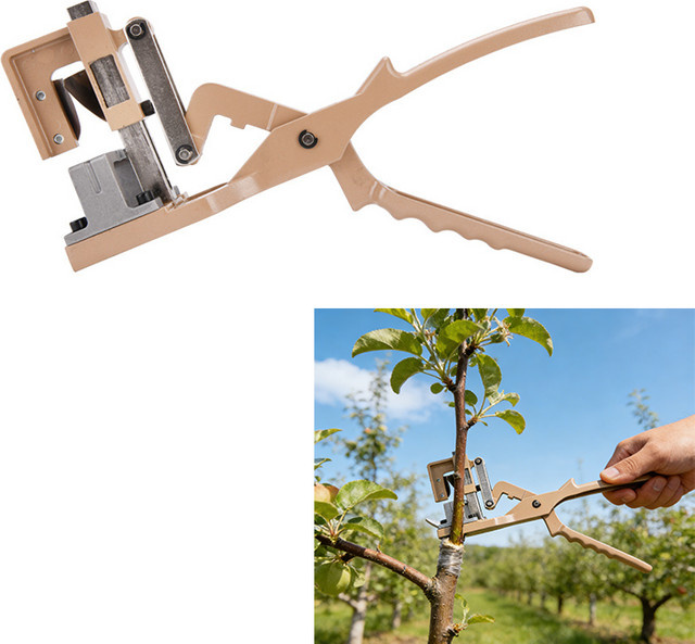 BEILU Veredelungsmesser und Baumschere für dicke Äste und Knospen zum Veredeln von Bäumen und Setzlingen - Bild 1