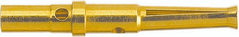HARTING Crimpkontakt 09 67 000 8470 aus Kupferlegierung und Messing mit Goldbeschichtung - Bild 1