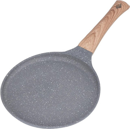CosyHome Antihaftbeschichtete Pfannkuchenpfanne aus Aluminiumlegierung in Grau