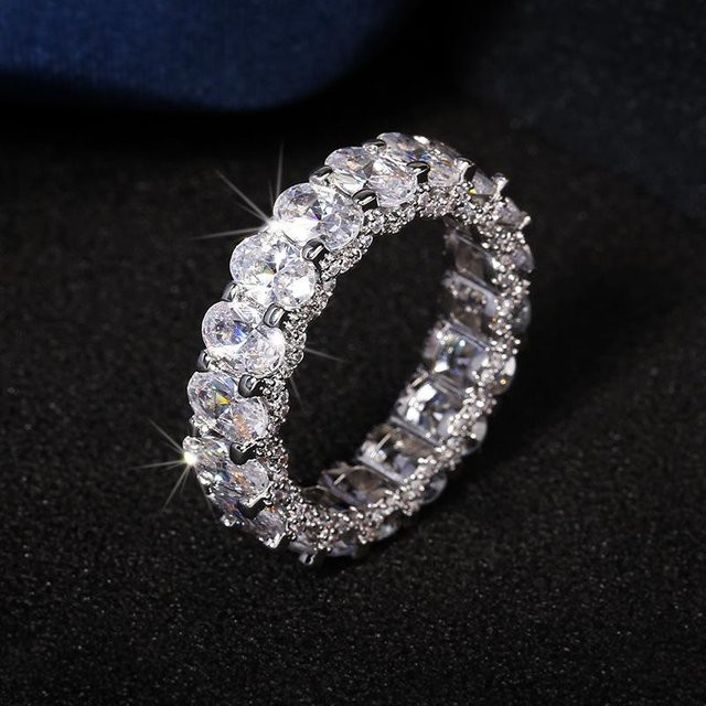 YIRAN Ring, Kupfer, Zirkon, Damen - Bild 1