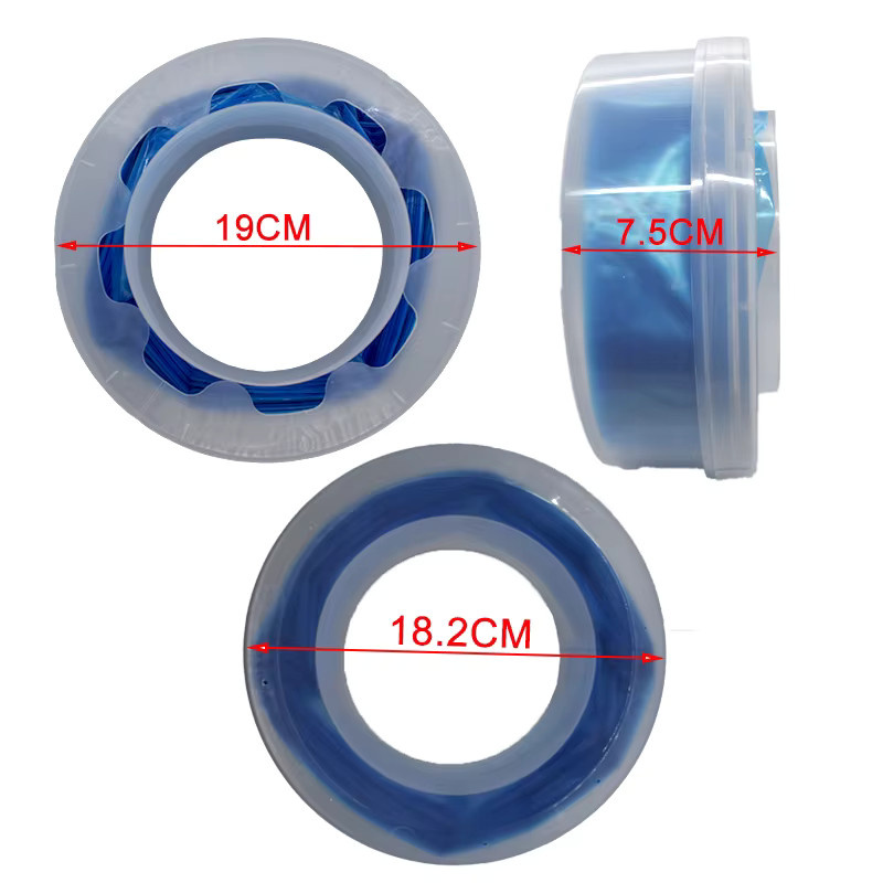 Tommee Tippee Windeleimer Nachfüllbeutel für Twist & Click und Sangeenic, abbaubare Windelbeutel, Blau - Bild 4