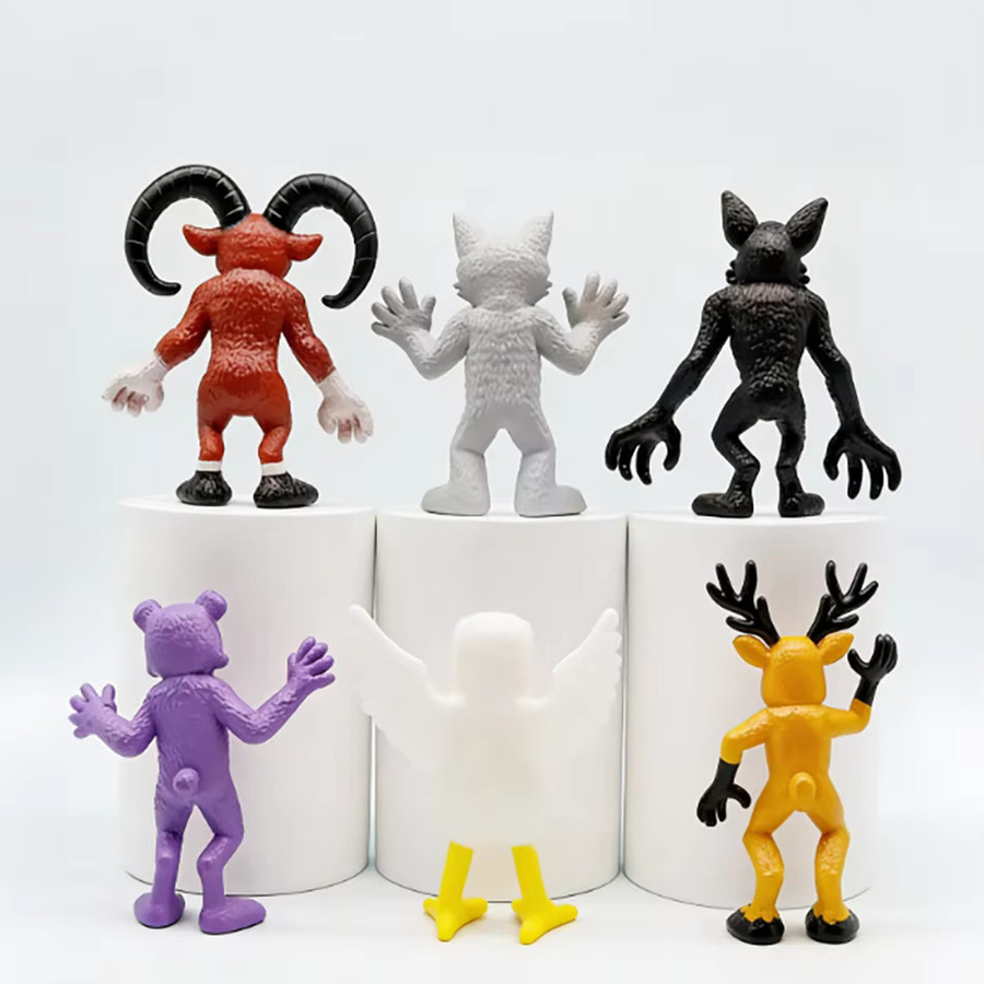 Bandai 99 Nächte im Wald Der Hirsch Wendigo, Anime-Figur, 6-teiliges Set - Bild 2