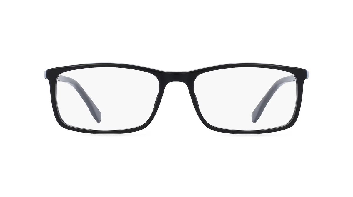 Boss 0680/IT Korrektionsbrille, Vollrand, Quadratisch, Acetat, Schwarz, Herren - Bild 1