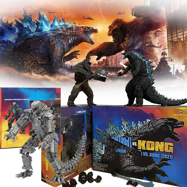 Bandai SHM Kong Godzilla Vs Kong, Actionfigure, PVC, Dinosaurier - Bild 1