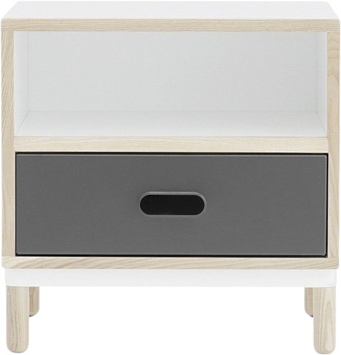 Normann Copenhagen Kabino Nachttisch aus Eschenholz in Ash, White oder Grey - Bild 1