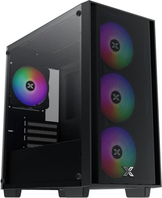 Captiva Highend Gaming PC I10-0415 in Schwarz mit Intel Core Ultra 7 265KF, RTX 5070 12GB, 64GB DDR5, 2TB SSD und Windows 11 Home - Bild 1