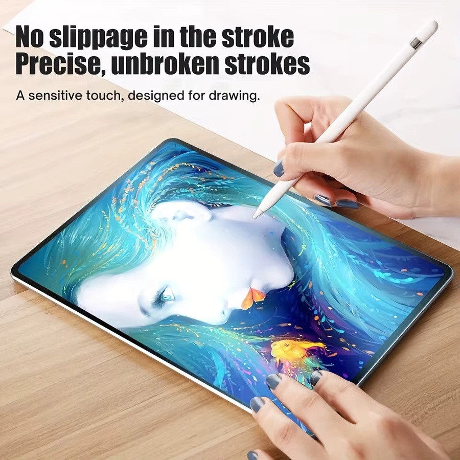2 Stück Papierfolie Displayschutzfolie für Samsung Galaxy Tab S11 Ultra S10 FE S9 S7 FE S6 Lite A9 A8 A7 in Transparent - Bild 2