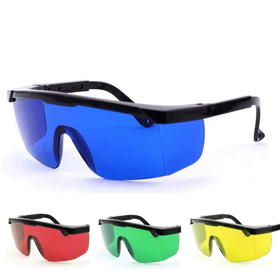 Laserschutzbrille für IPL E-Light und Gefrierpunkt-Haarentfernung, Wellenlängenbereich 200 nm-2000 nm, Farbe: Schwarz, getönt - Bild 2