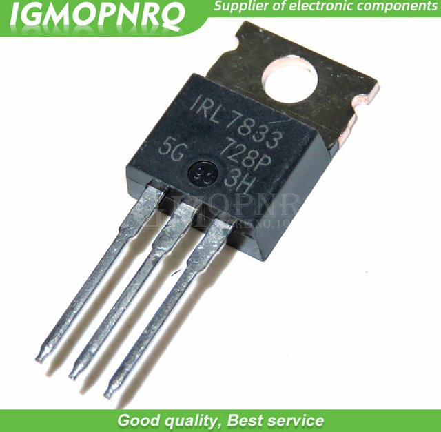 10 Stück IRL7833 FET TO-220 in Schwarz - Bild 1