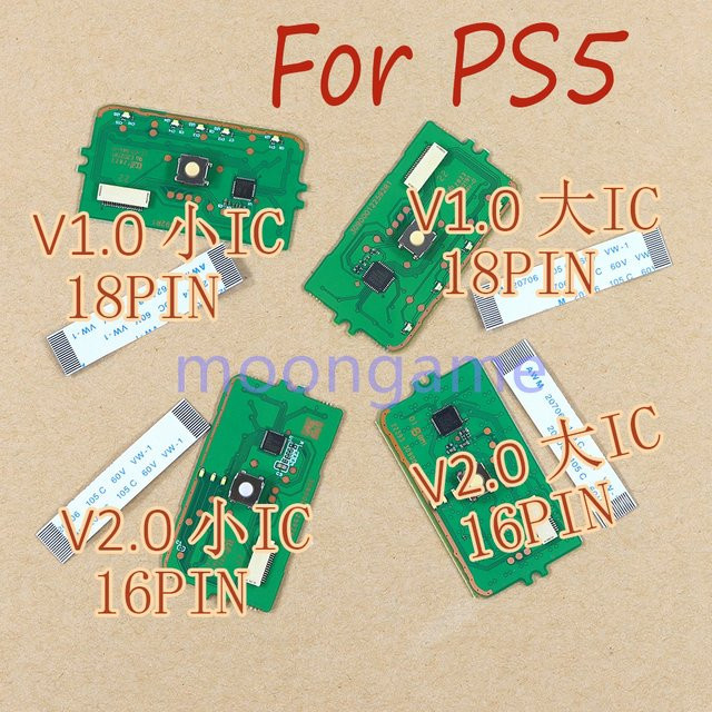 OCGAME Touchpad Board BDM-010 BDM-020 Modul für PS5 Controller mit 16PIN und 18PIN Flex Kabel - Bild 1