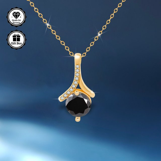 LAMVOICE Halskette, Zirkonia, Gold, Damen - Bild 1