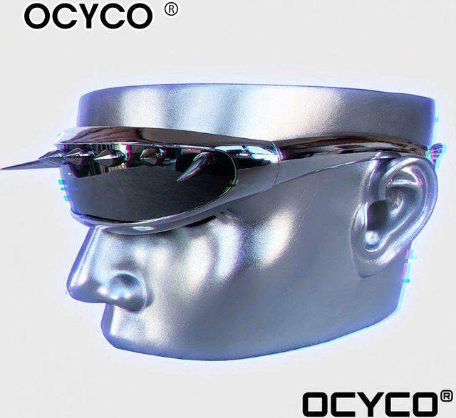 OCYCO Sonnenbrille, Metall, Vollrand, silver, Unisex - Bild 1