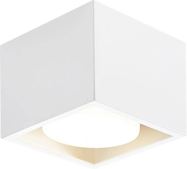 NETTLIFE Deckenleuchte L10 aus Metall in Weiß, minimalistisches Design, verstellbar - Bild 1