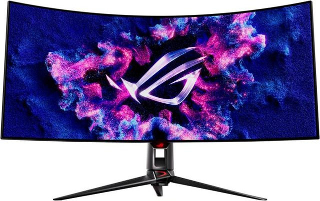 ASUS ROG Swift OLED PG39WCDM UltraWide Computerbildschirm, 99,1 cm (39 Zoll), 3440 x 1440 Pixel Quad HD, OLED, Schwarz - Bild 1