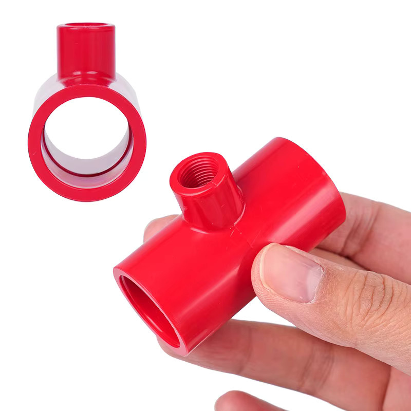 JIECARE 10er Set PVC Trinknippel-Schlauch T-Rohr 1/2 Zoll für Geflügel in Weiß - Bild 5