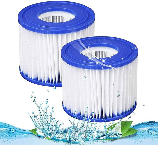 6-teiliges Patronenfilter-Set für Lay-Z Lazy Spa Pools Miami Vegas Monaco VI - Bild 1