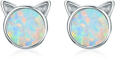 Wucifang Jewelry Ohrstecker 925 Silber, Weiß, Zirkonia, Damen - Bild 1