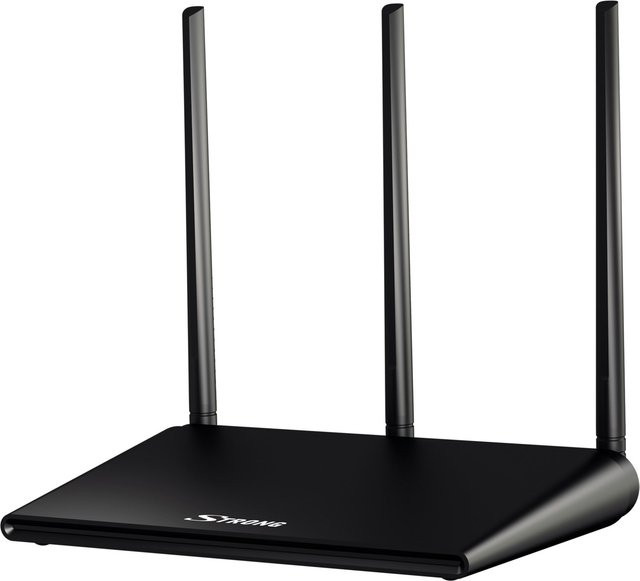 STRONG Dual Band Router 750 WiFi in Schwarz - Bild 1
