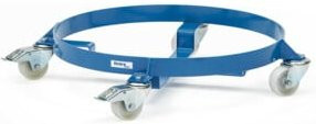 FETRA Fassroller STA offen brillantblau für Stahlblechfässer 60/200l mit ID 610mm - Bild 1