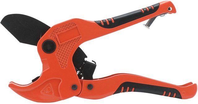 Meterk Hochleistungs-Ratschen-Rohrschneider für PEX, PVC und PPR in Orange - Bild 1