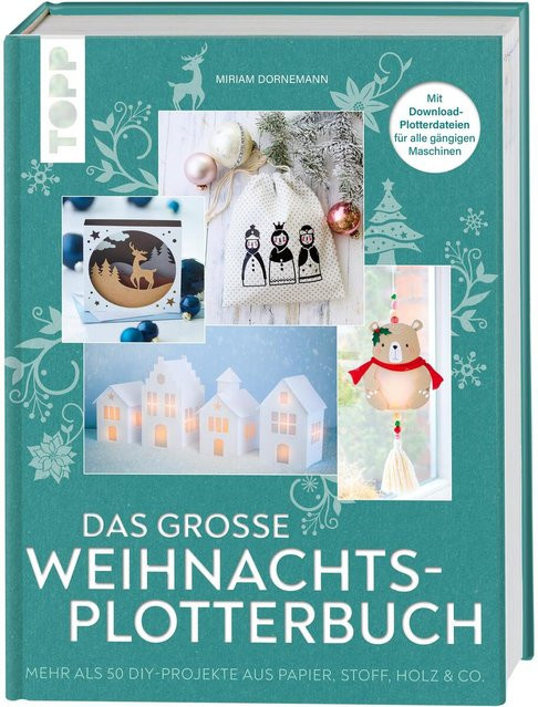 Das große Weihnachts-Plotterbuch, deutsch - Bild 1