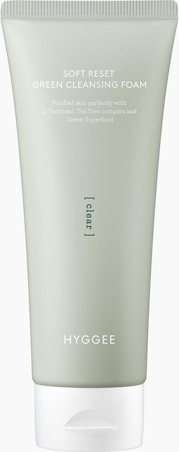 HYGGEE Softreset Grüner Reinigungsschaum, 150 ml, Empfindliche Haut, Mischhaut - Bild 1