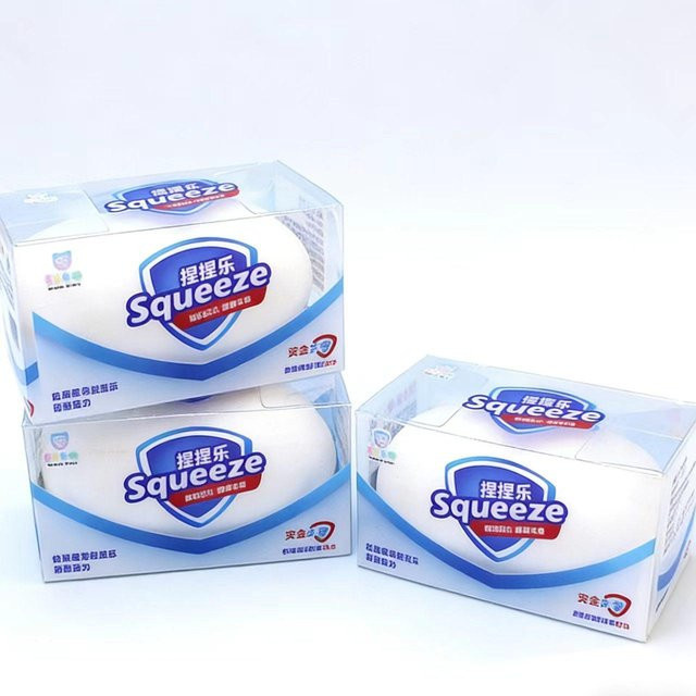 Jumbo Squishy Stressabbau Spielzeug, Weiche Banane Erdbeere Marshmallow, Knet-Fidget-Spielzeuge - Bild 1
