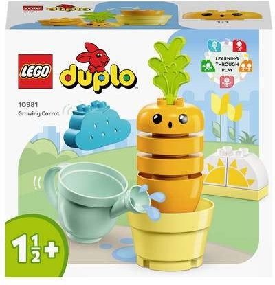 LEGO DUPLO Wachsende Karotte Spielzeug Set für Kinder ab 18 Monaten