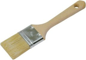 FRIESS-TECHNO-PROFI Flachpinsel mit heller Chinaborste und Naturholzstiel, Breite: 50 mm - Bild 1